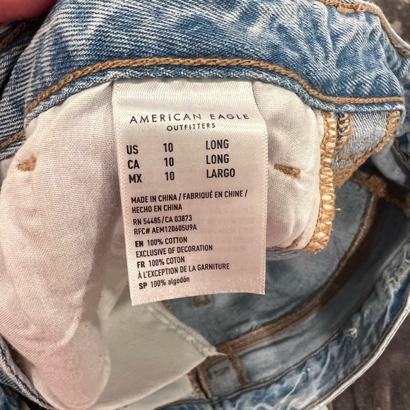 American eagle mom jeans size 10 L - Picture 4 of 4